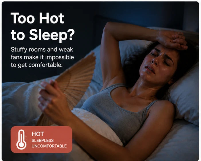 Can't Sleep Because It's Too Hot? This Fixes It Instantly.